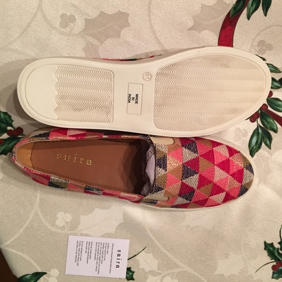 🎉HP🎉 NWT Saira rose shearwater slip-on sneakers - Picture 5 of 8